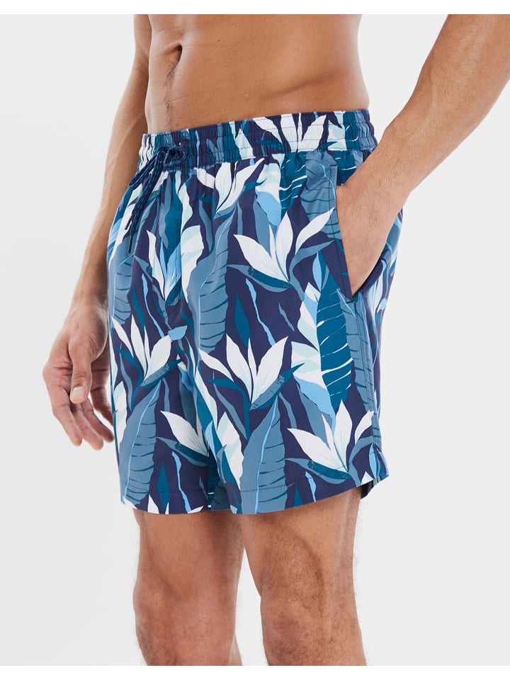 Threadbare Badehose THB Swim Short Ashdale in blue günstig kaufen M