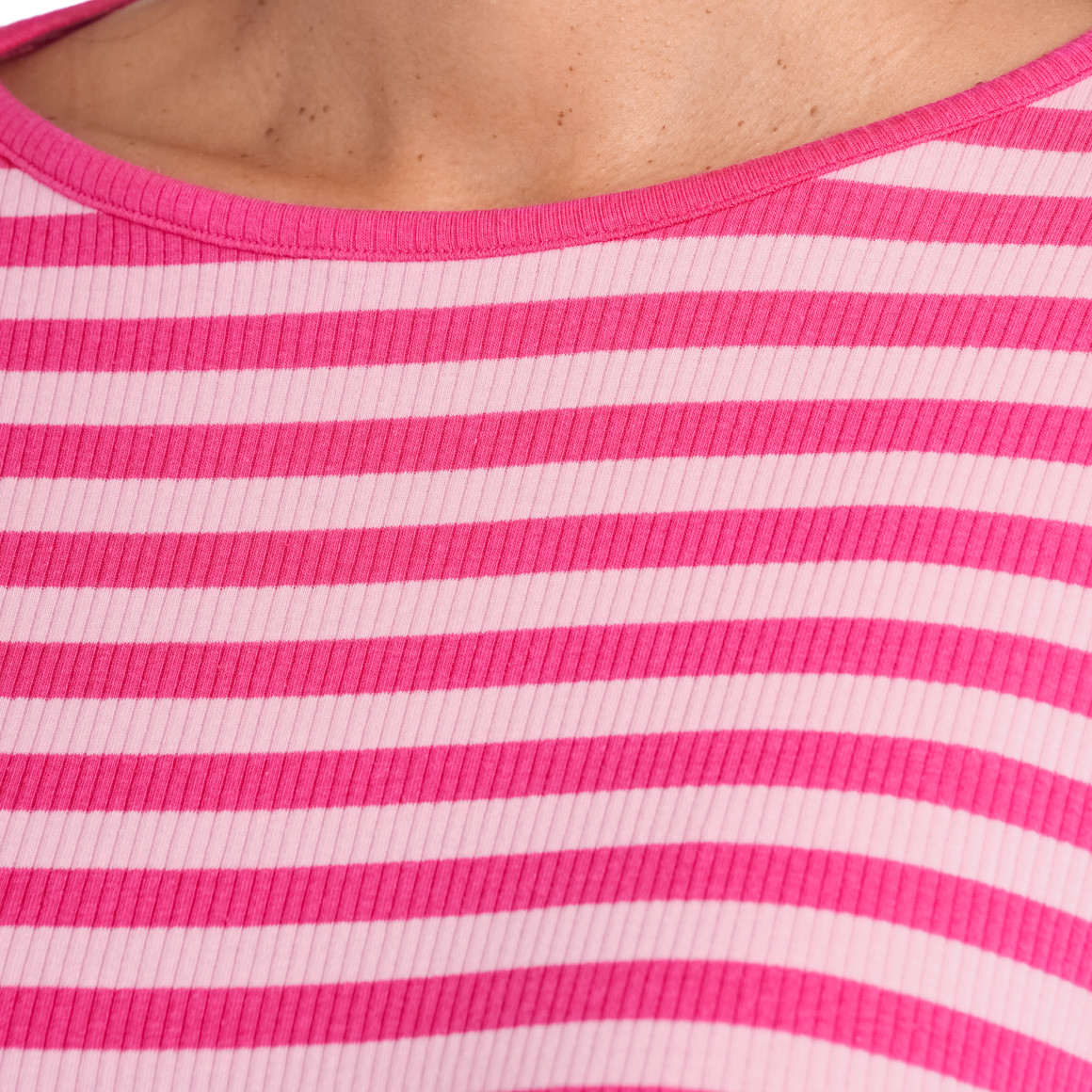 Damen Langarmshirt geringelt