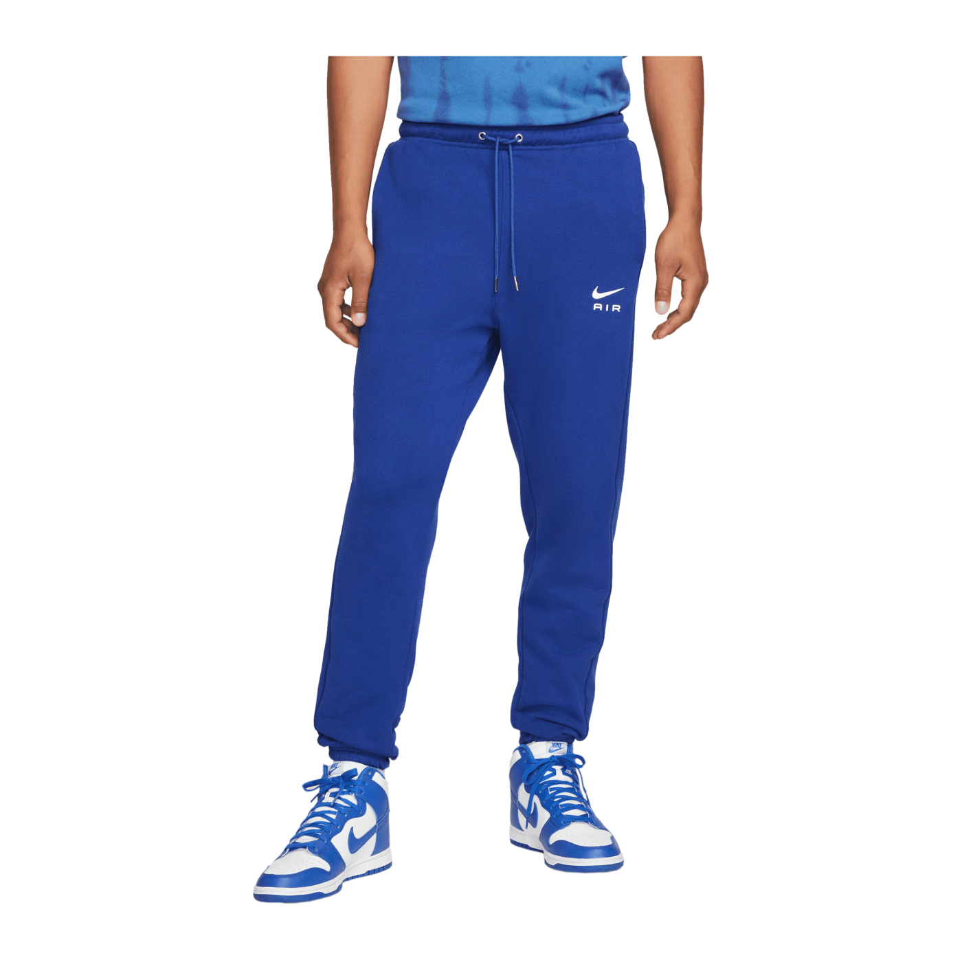 Nike Air FT Jogginghose Blau Weiss F455
