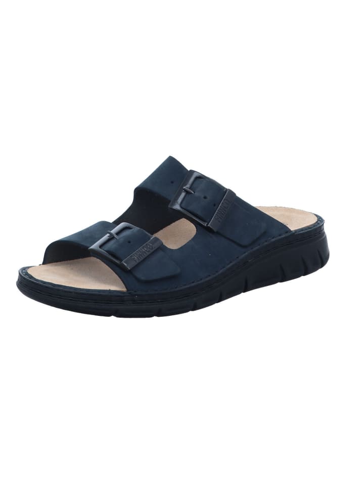 Finn Comfort Pantolette in blau günstig kaufen