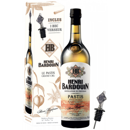 PASTIS HENRI BARDOUIN + BEC VERSEUR SOUS ÉTUI