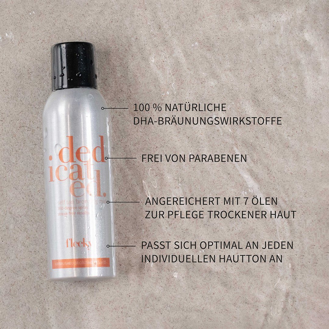 fleeky Selbstbräunungsspray Self Tan Bronzing Mist, 1-tlg.