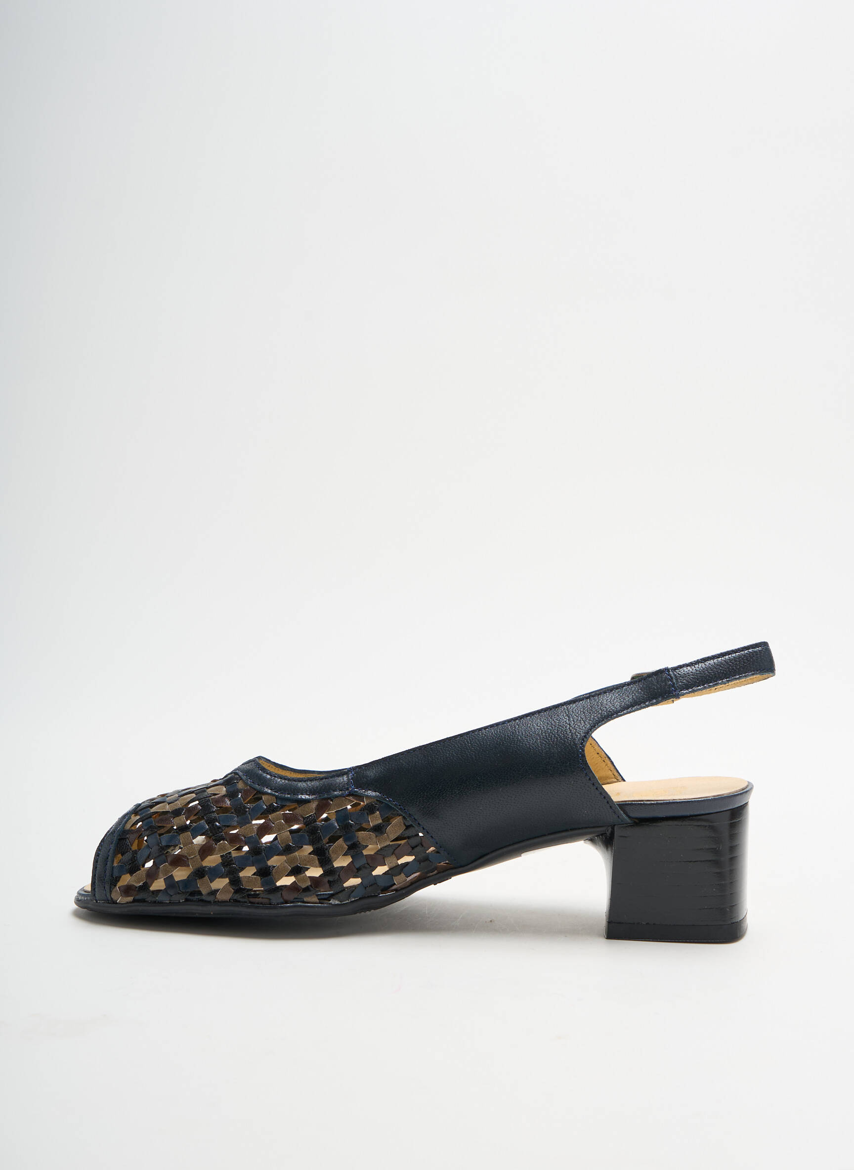 Ombelle Sandales Nu Pieds Femme couleur bleu