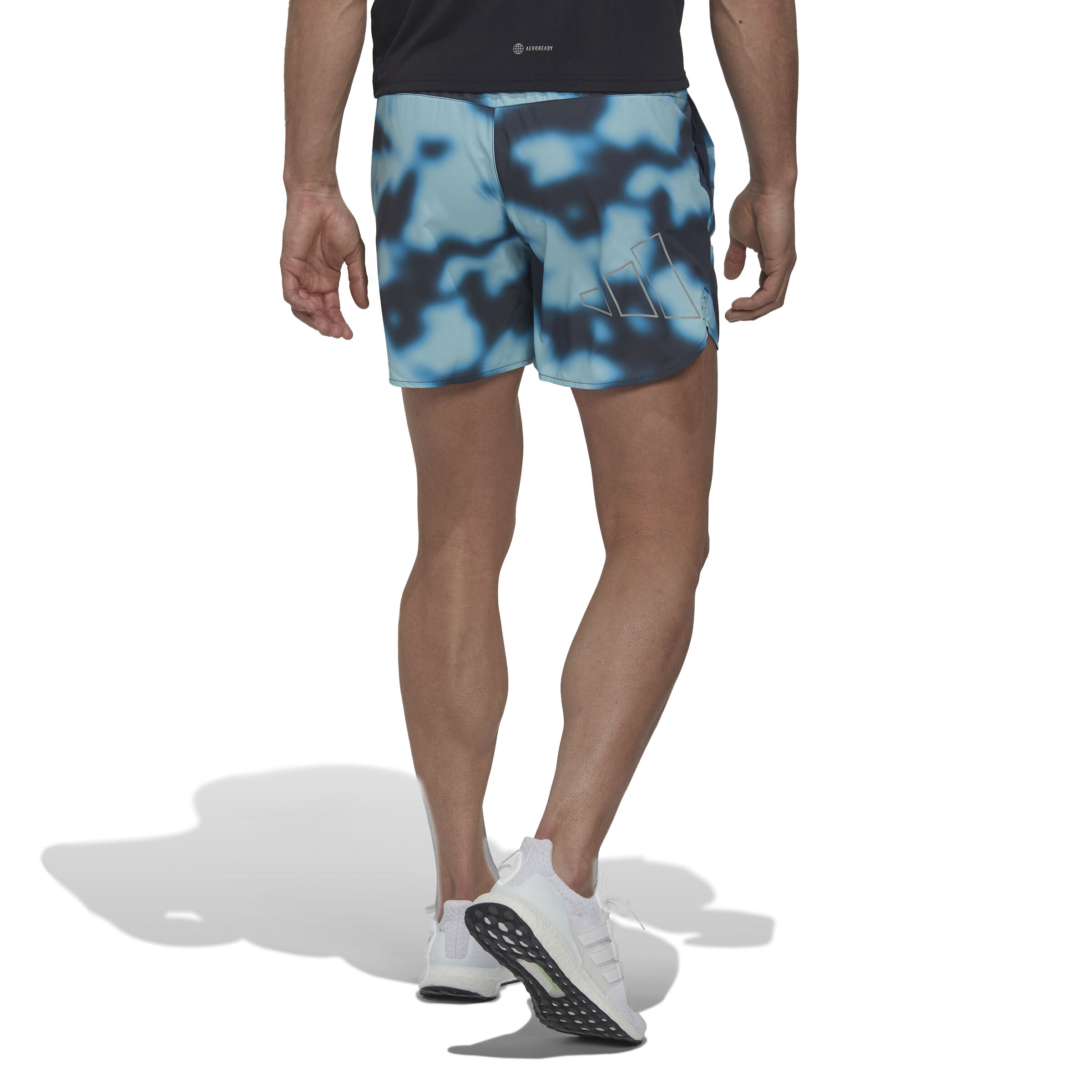 Run Icons Logo Graphic All Over Print Shorts Herren - Mehrfarbig
