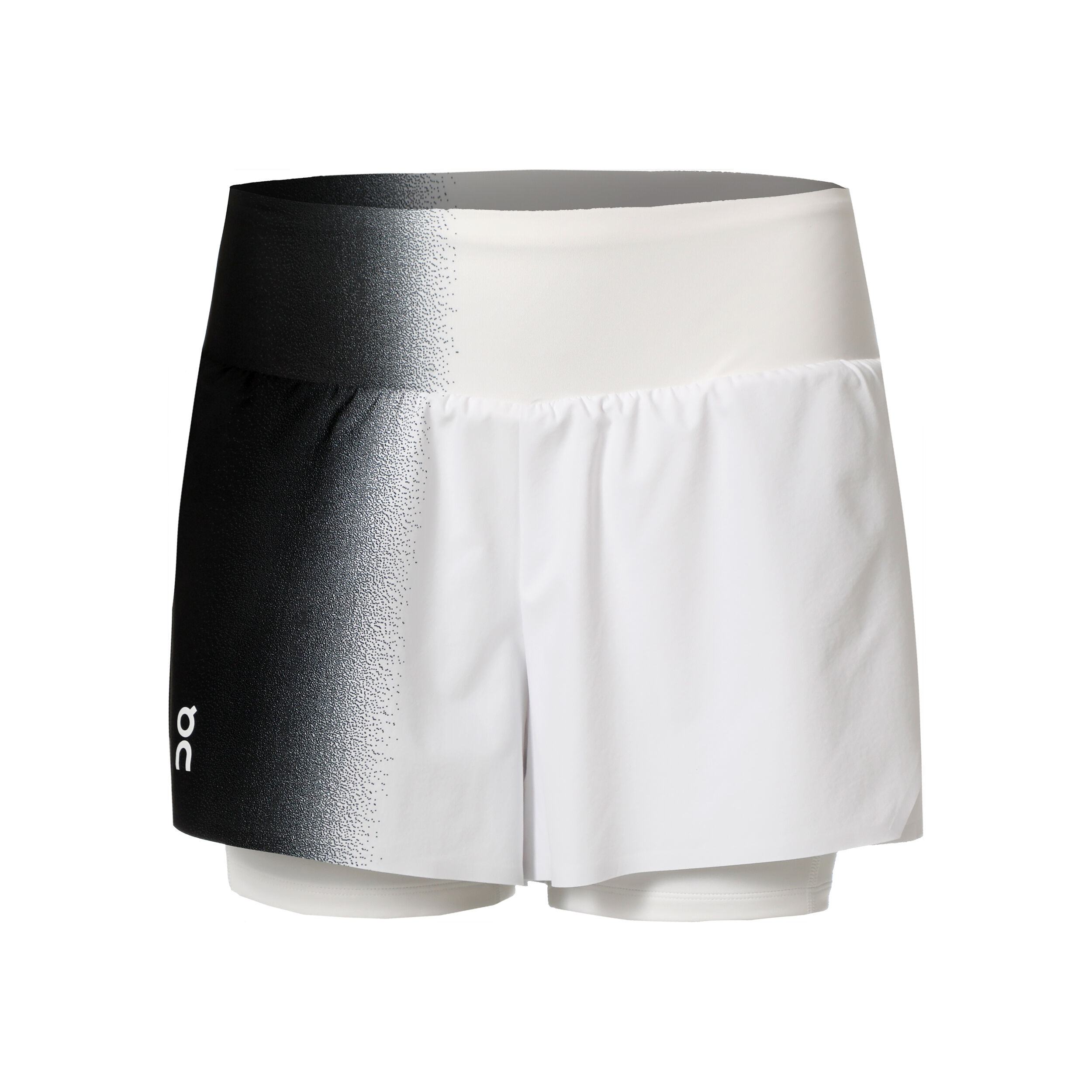 Court Shorts Damen - Schwarz, Weiß