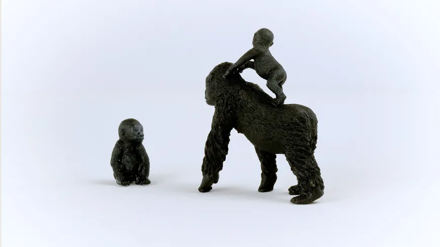 Schleich 42601 - Wild Life - Flachland Gorilla Familie