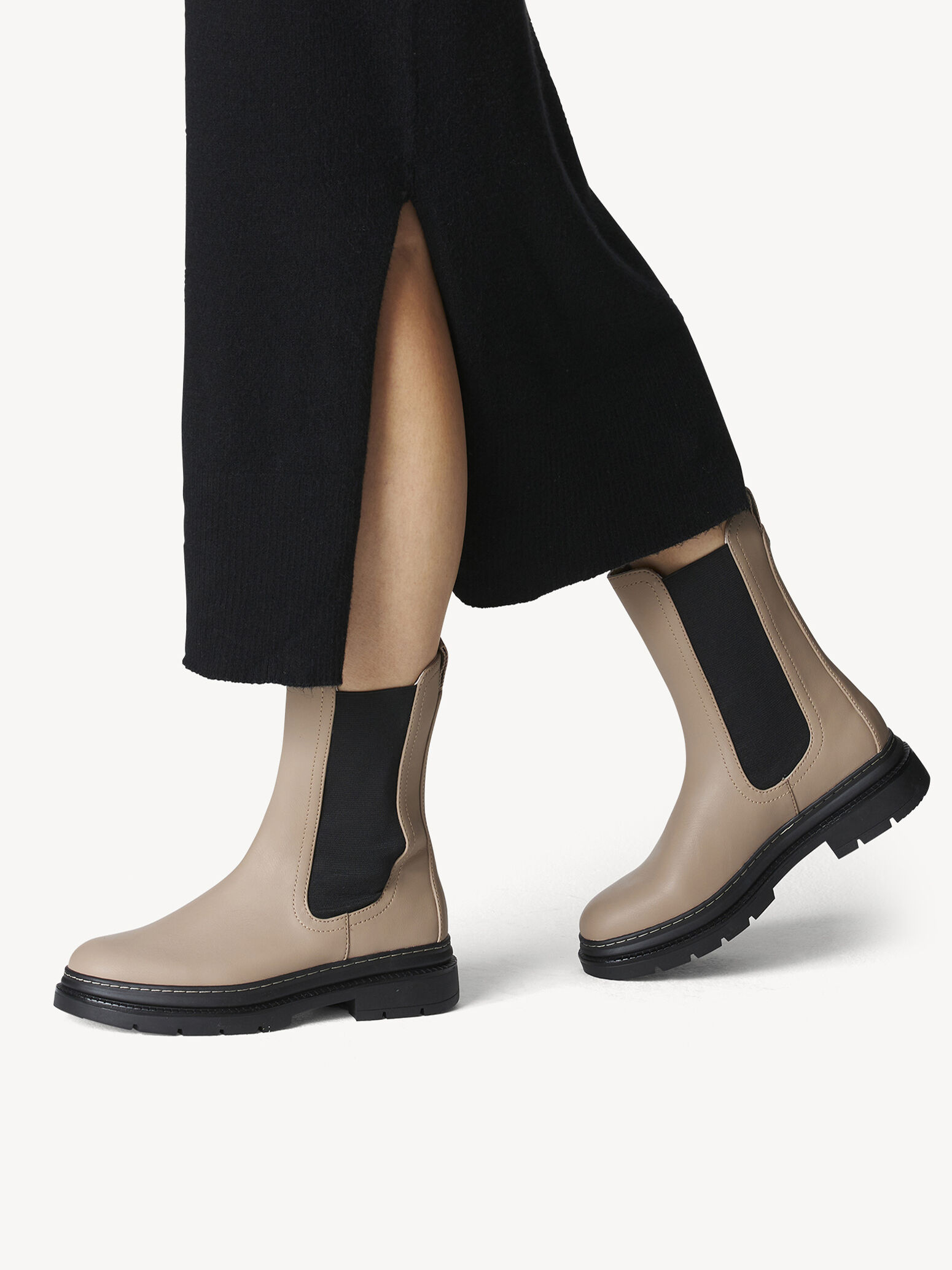 Bottine Chelsea - beige