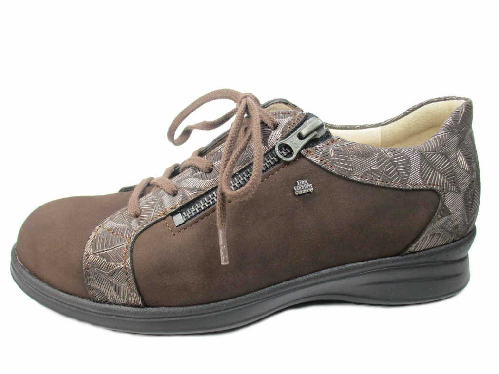 FINN COMFORT Komfort Schnürer braun Bexley