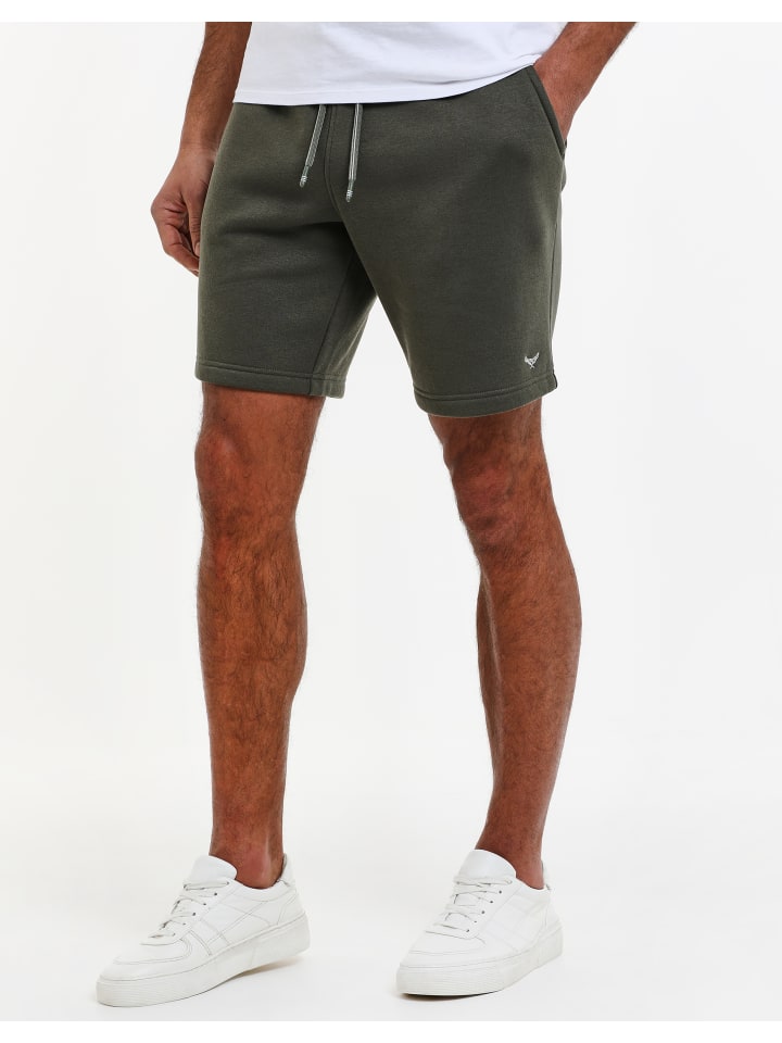 Threadbare Sweatshorts Bergamot in Khaki günstig kaufen