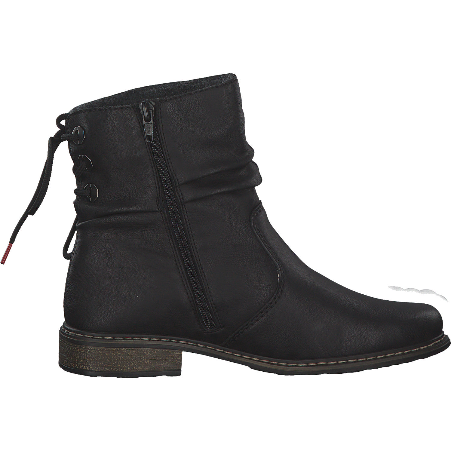 Rieker Z49L1, Stiefeletten, Damen, Schwarz
