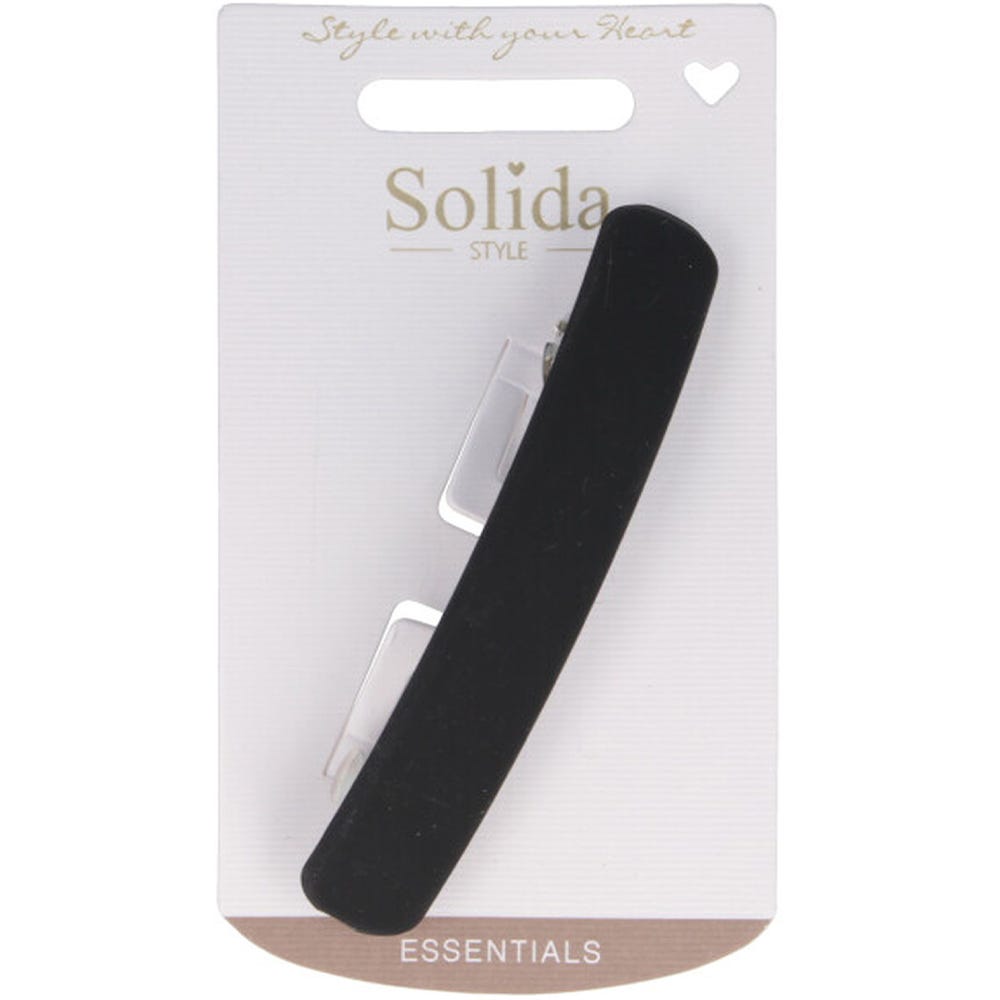 Solida Essentials Patentspange, matt, schwarz