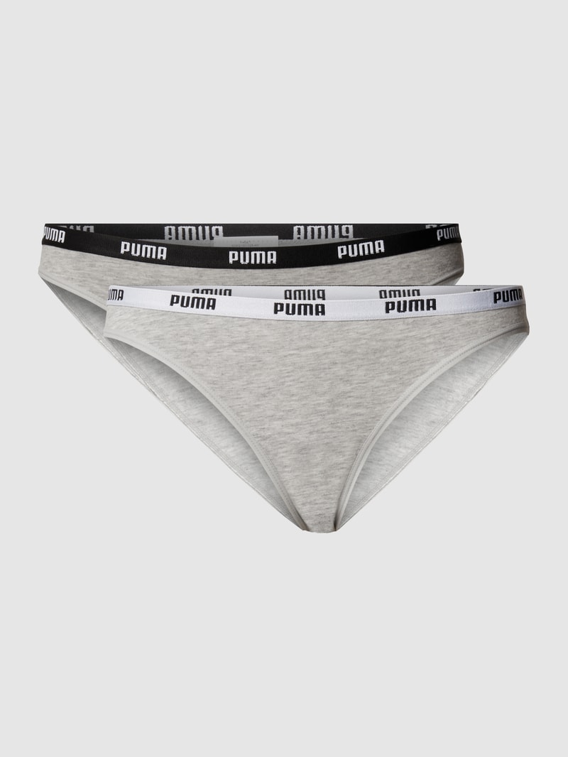 Slip im 2er-Pack in mittelgrau