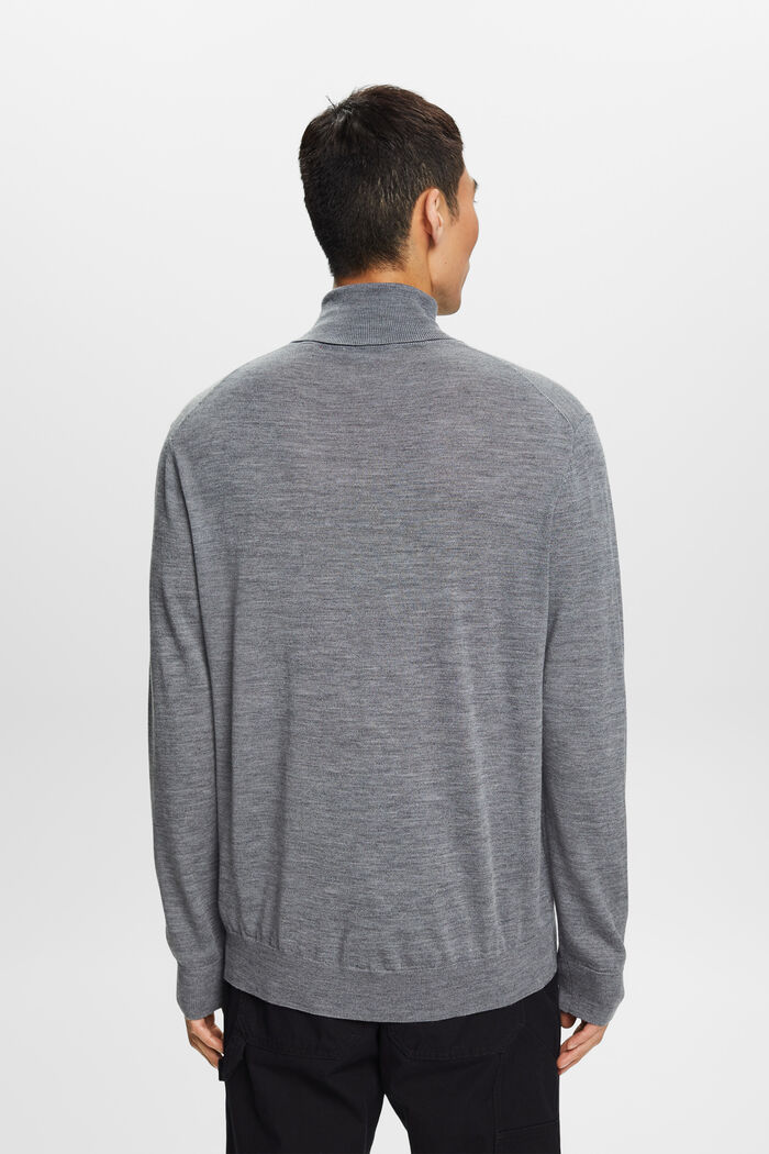 Rollkragenpullover aus Merinowolle
