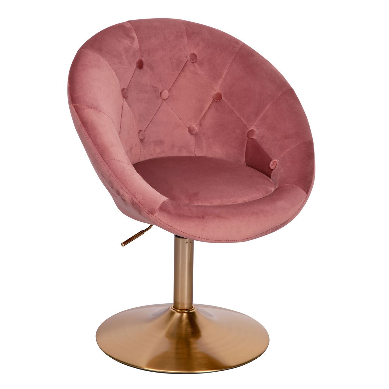Wohnling Loungesessel 100 x 67 x 62 cm Rosa