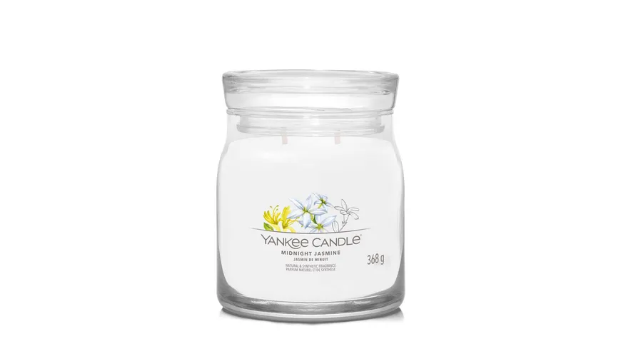 Yankee Candle Duftkerze Signature Medium Jar Midnight Jasmine Midnight Jasmine