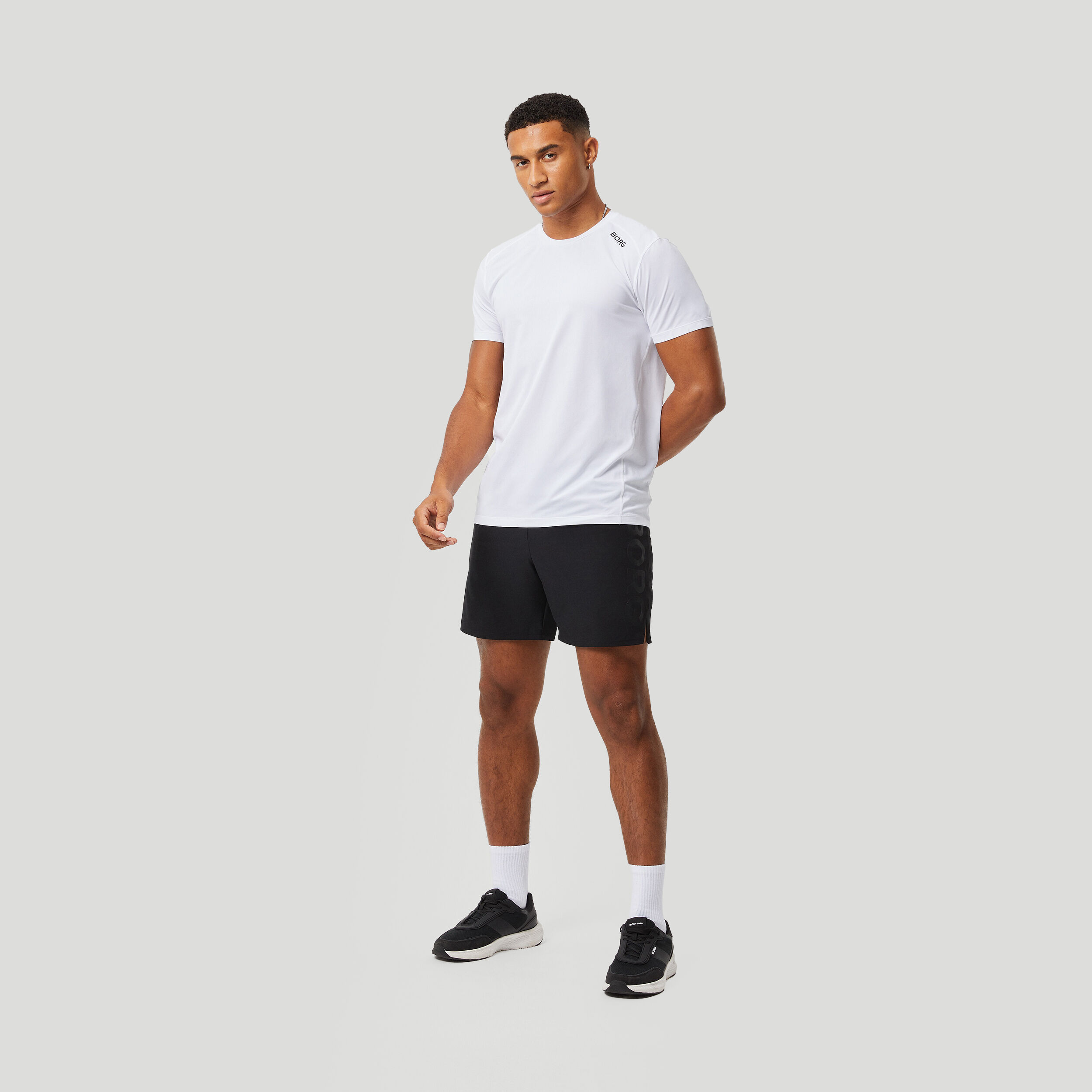 Athletic T-Shirt Herren - Weiß