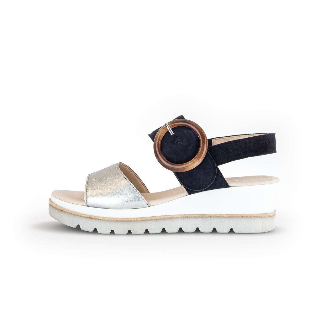 Gabor fashion Keilsandalette blau