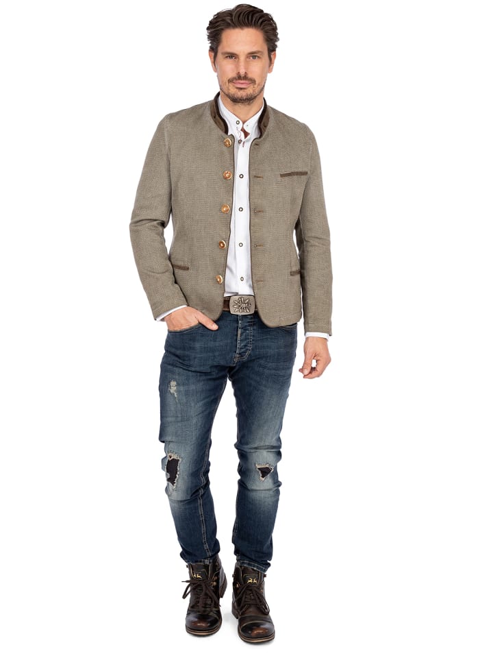 Gipfelstürmer Jacke 422000-3980 in beige günstig kaufen