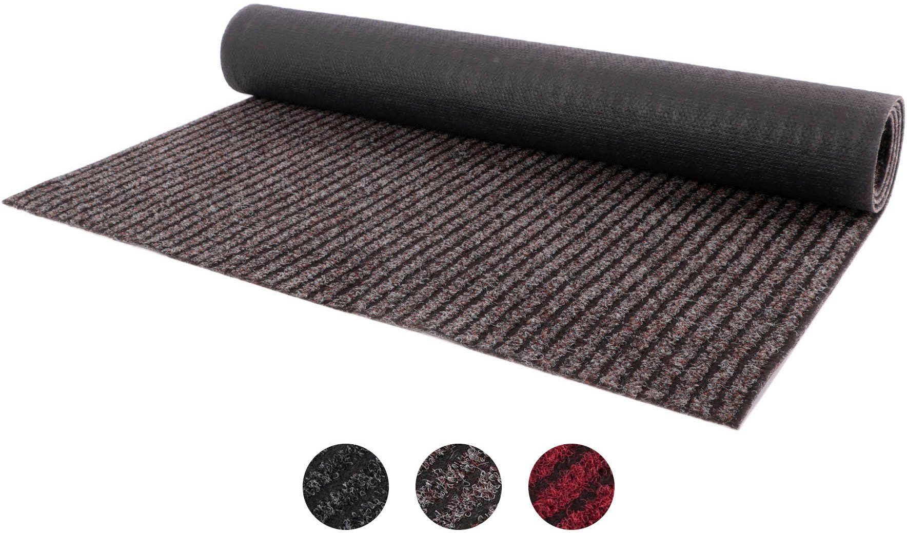 Läufer GIN, Primaflor-Ideen in Textil, rechteckig, Höhe: 6 mm, Schmutzfangläufer, Schmutzfangteppich, Schmutzmatte, rutschhemmend