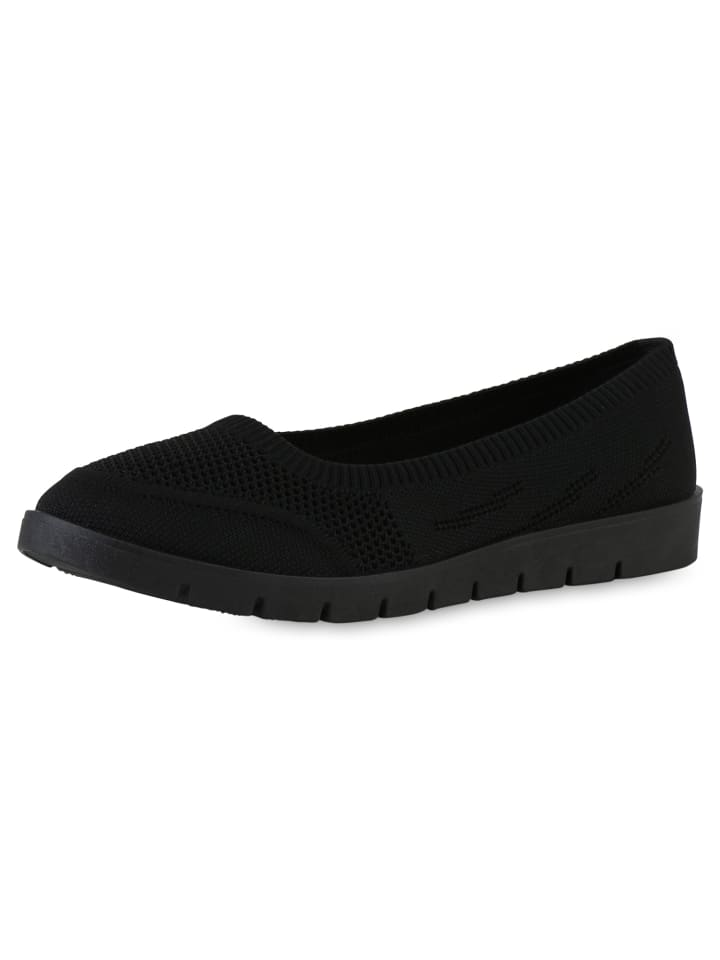VAN HILL Sportliche Ballerinas Ella in Schwarz günstig kaufen