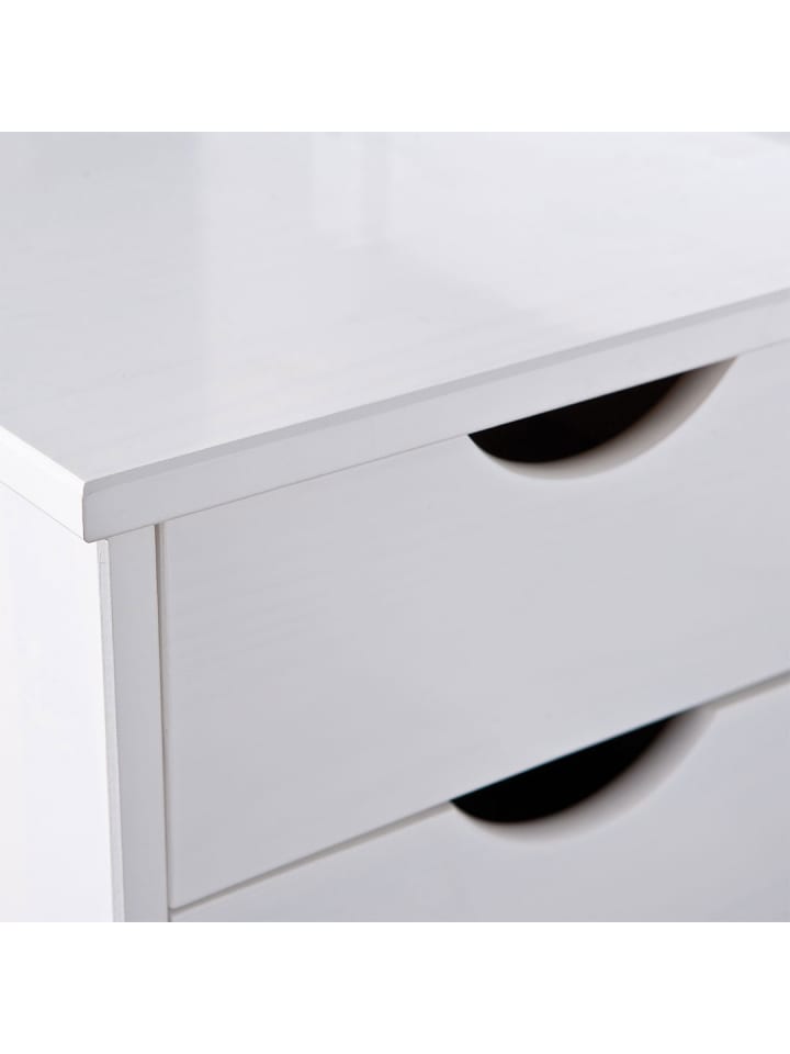 ebuy24 Bett Timm Weiß 209 x 96 cm günstig kaufen onesize