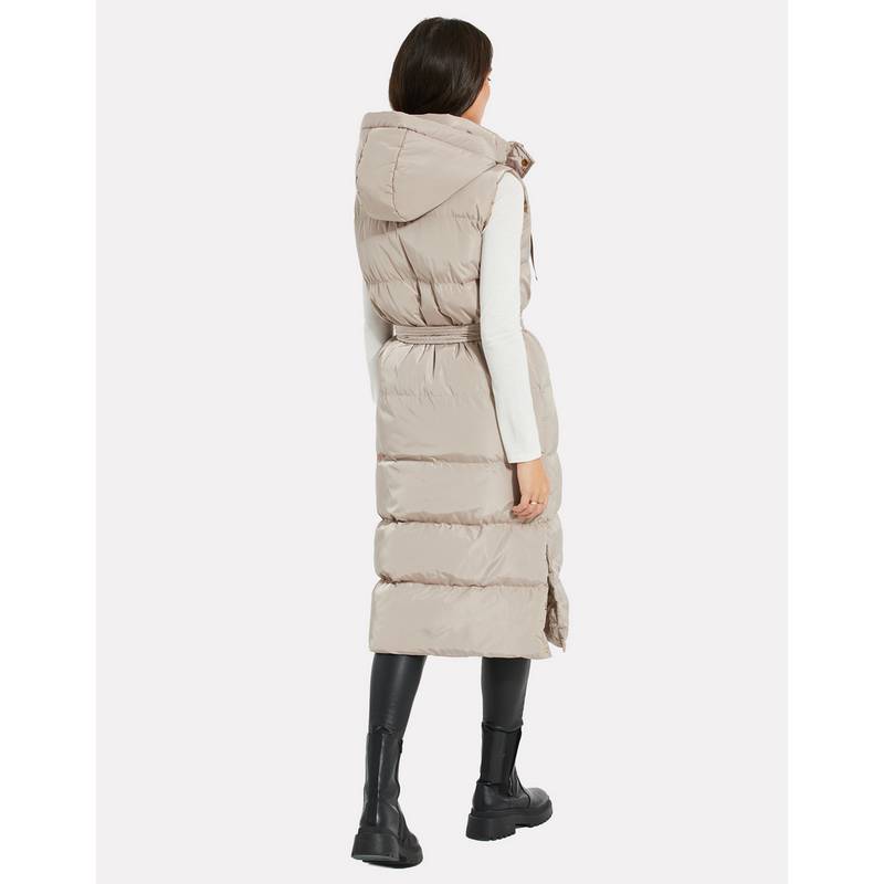 Threadbare THB Robbie Premium Hoodie Gilet Longweste Damen