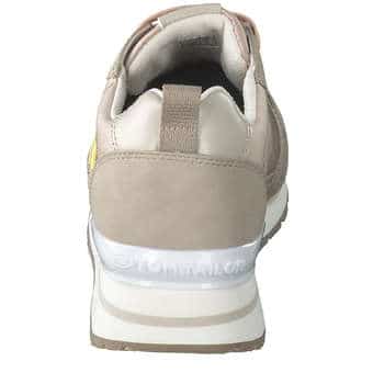 Tom Tailor Schnürsneaker in beige