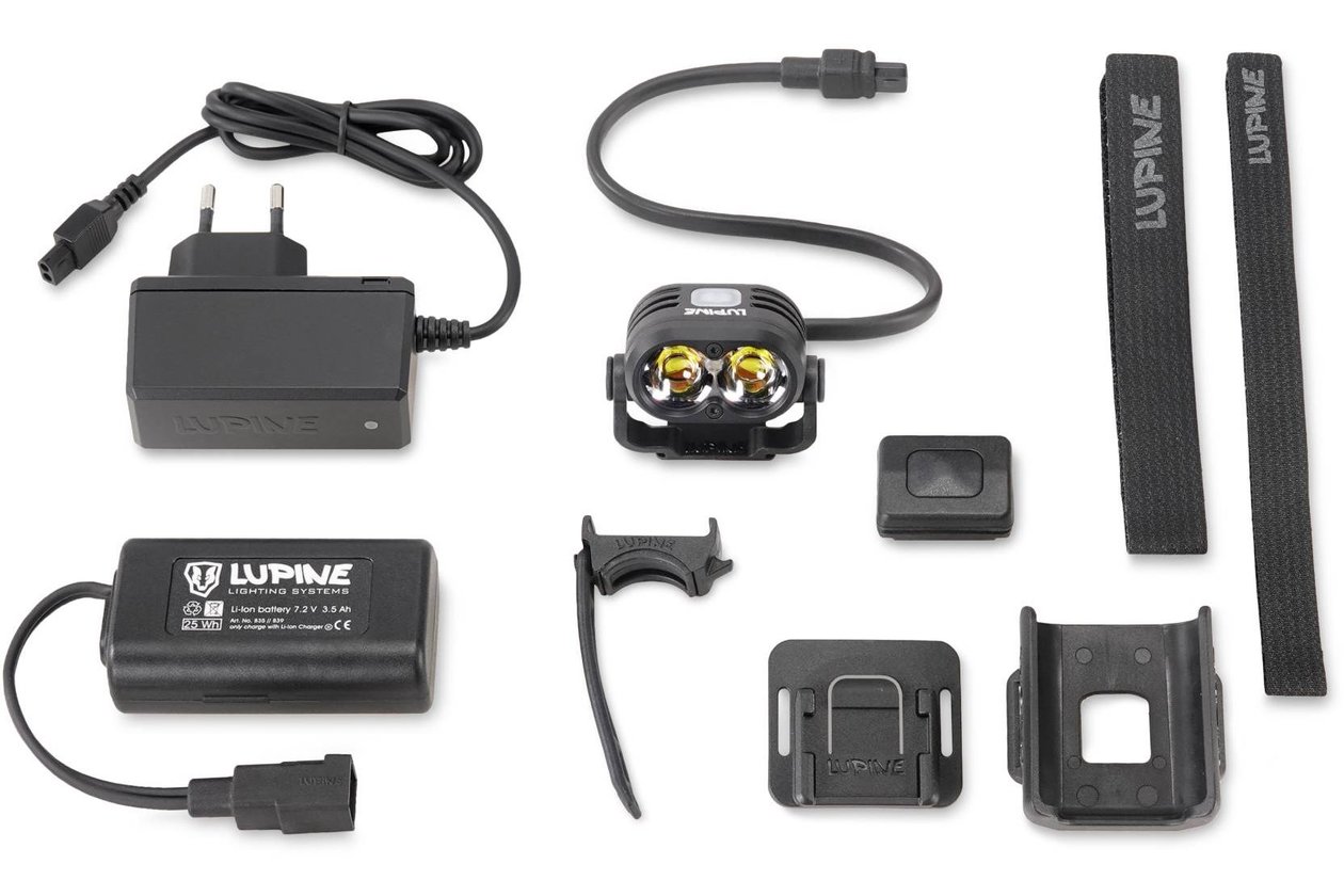 Lupine Piko R 4 Helmlampe 3.5 Ah Hardcase Akku FastClick Bluetooth