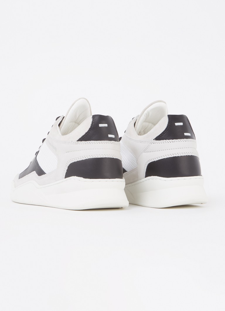 Kožené tenisky Filling Pieces Ghost so semišovými detailmi