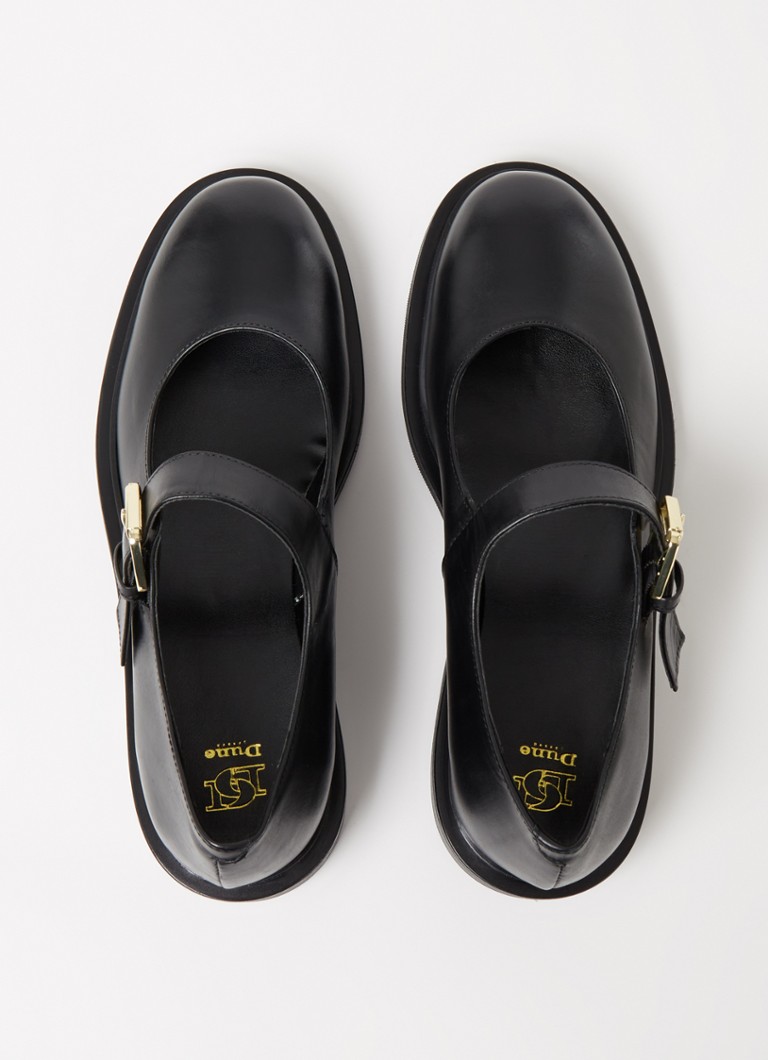 Dune London Huckle nahkaiset ballerinat