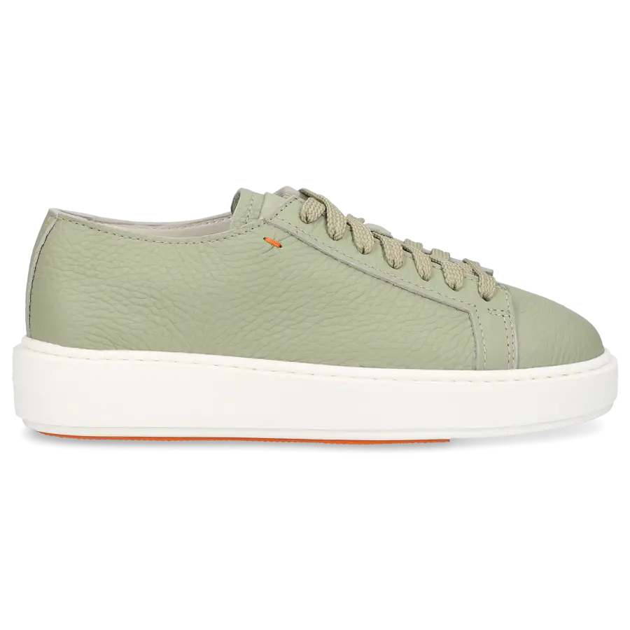 Santoni - Sneaker low 60919 Kalbsleder - grün