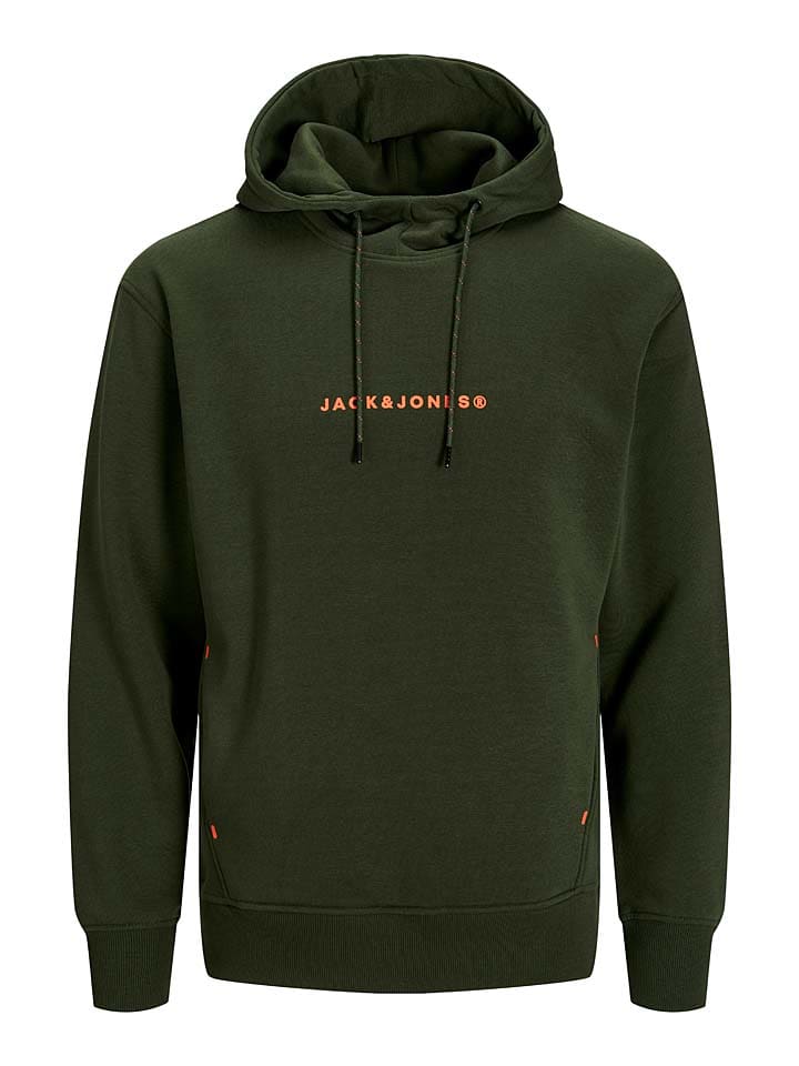 Jack & Jones Hoodie in Khaki günstig kaufen