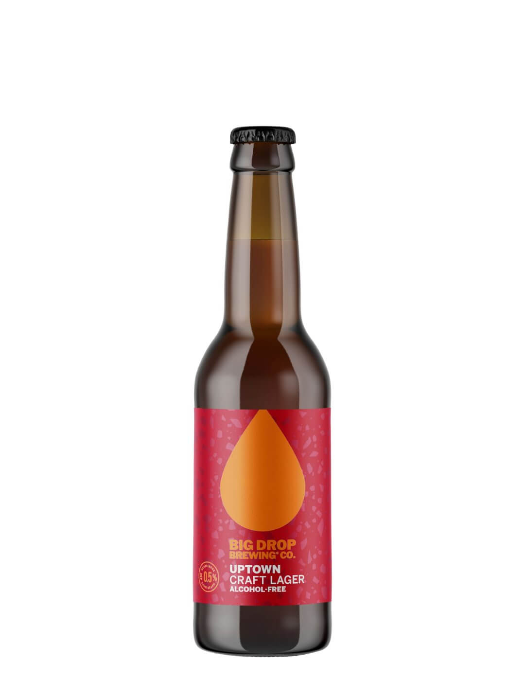 Big Drop : Uptown Craft Lager - Gueule de joie 0.5° |  33 cl