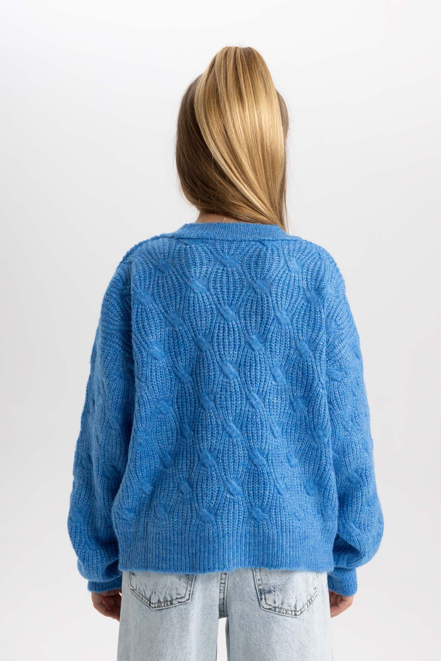 DeFacto Strickpullover Mädchen Strickpullover REGULAR FIT