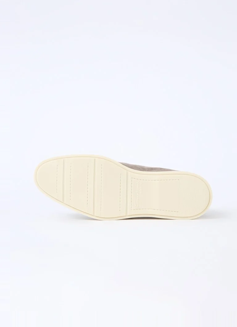 Pantofi Santoni Detroit Suede Slip-On