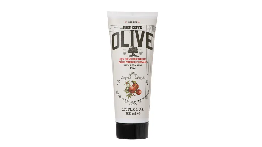 KORRES Pure Greek Olive & Pomegranate Körpermilch 200 ml