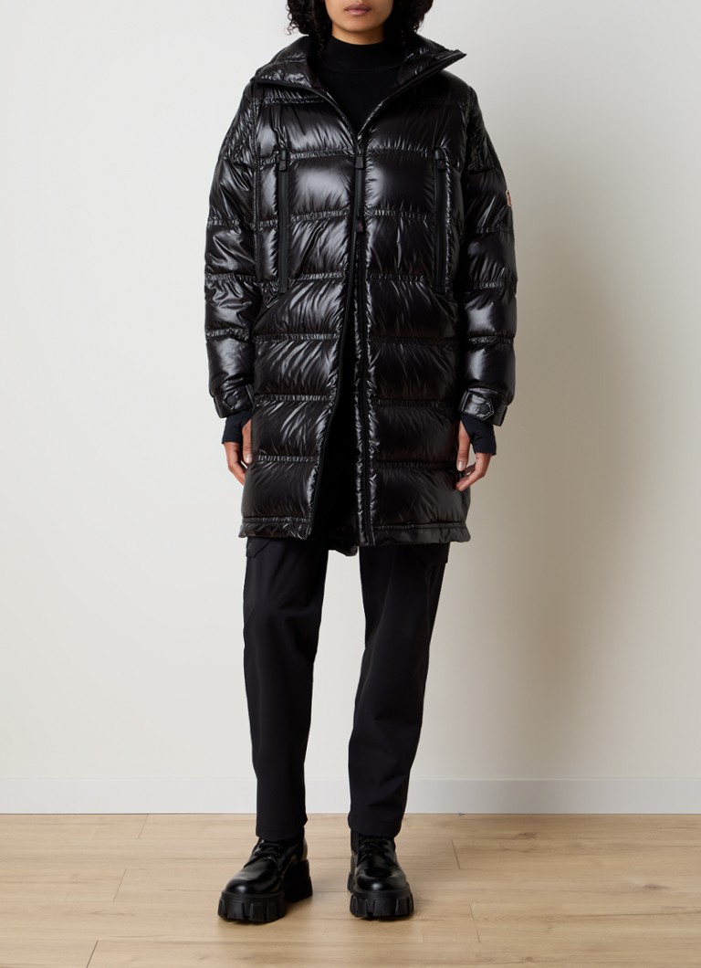 Moncler Rochelairs quilted parka with down padding and removable hood