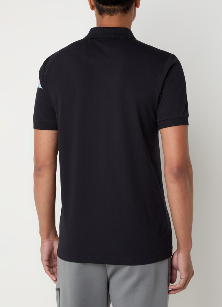 Polo HUGO BOSS Paule slim fit com logotipo