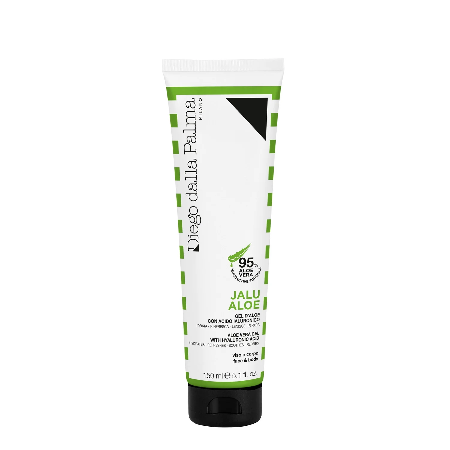 Aloe Jalu Aloe Gel mit Hyaluronsäure – After-Sun-Körpergel, Feuchtigkeitsspendendes Gesichtsgel, Beruhigendes Gesichtsgel, Körpergel, After-Sun-Gesichtsgel