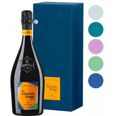 VEUVE CLICQUOT LA GRANDE DAME 2015 COFFRET BY PAOLA PARONETTO