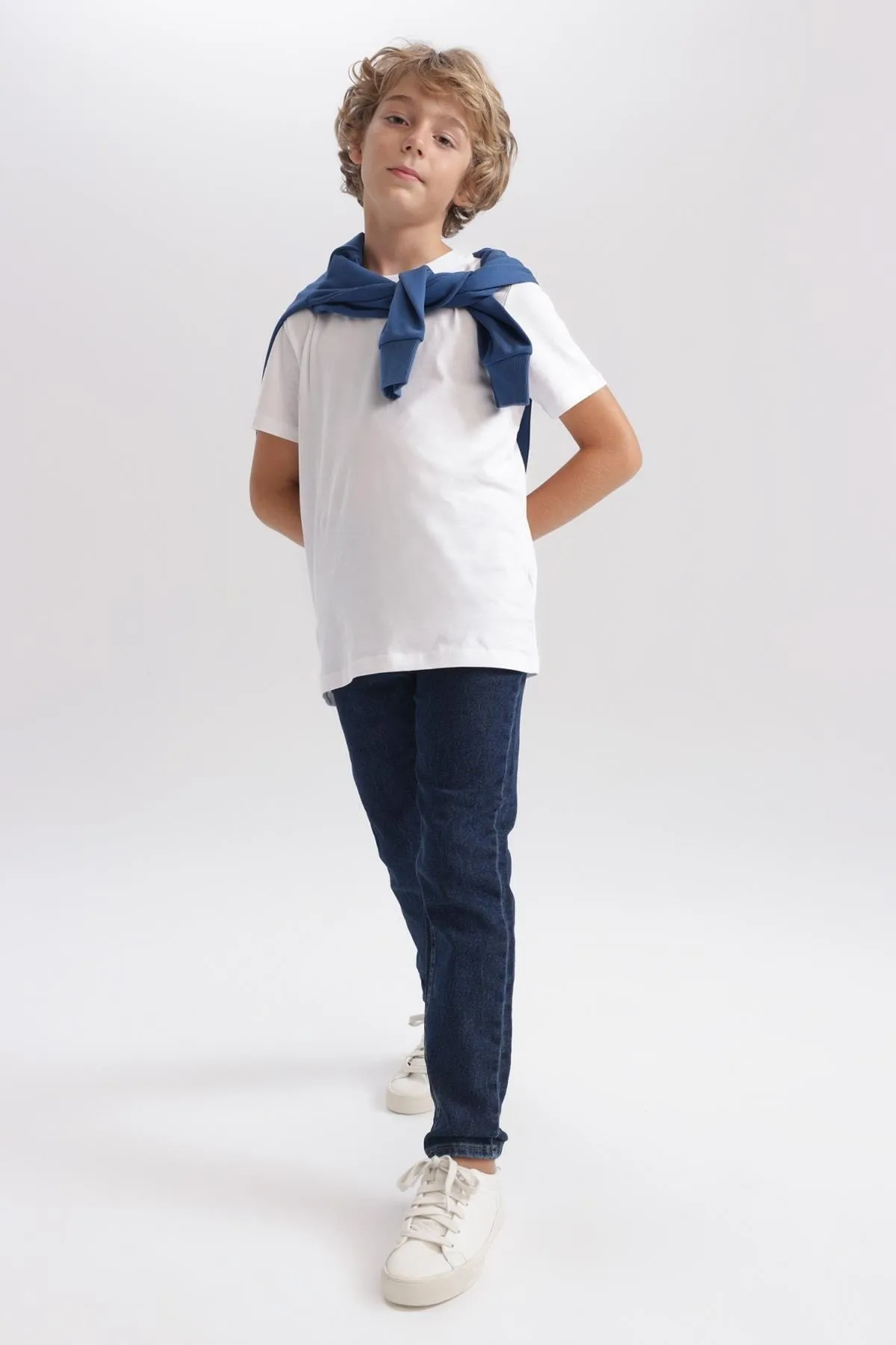DeFacto  Slim-Fit-Jeanshose für Jungen mit schmalem Bein