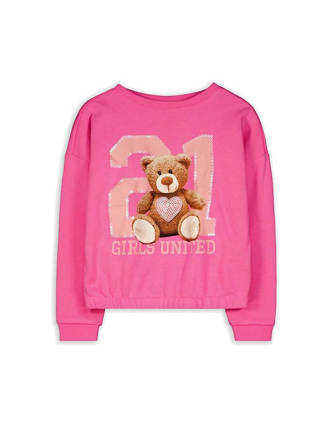 Sweatshirt - Paillettenbesatz