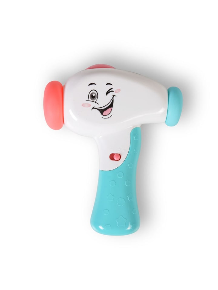 Moni Musikspielzeug Babyhammer in blau günstig kaufen onesize