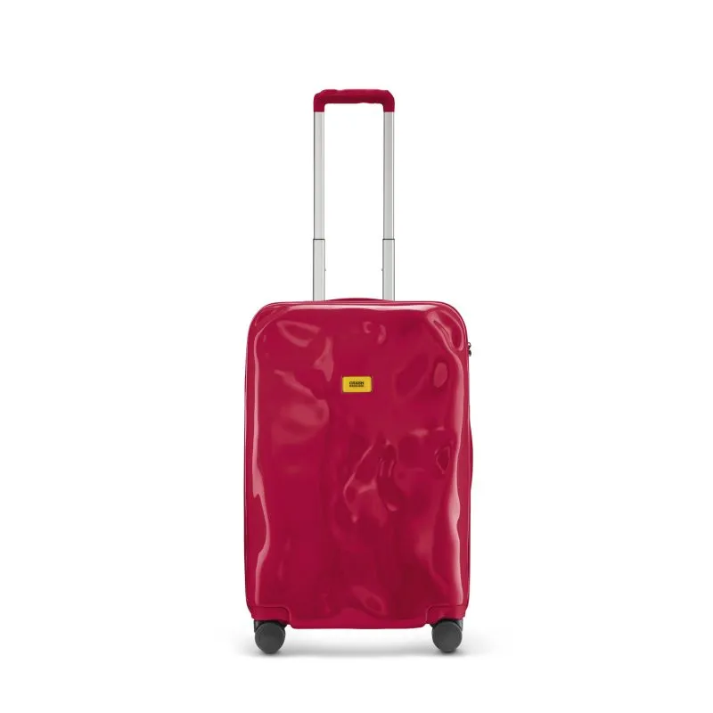 Crash Baggage Icon Tone on Tone Trolley M (68 cm) - Ruby Red