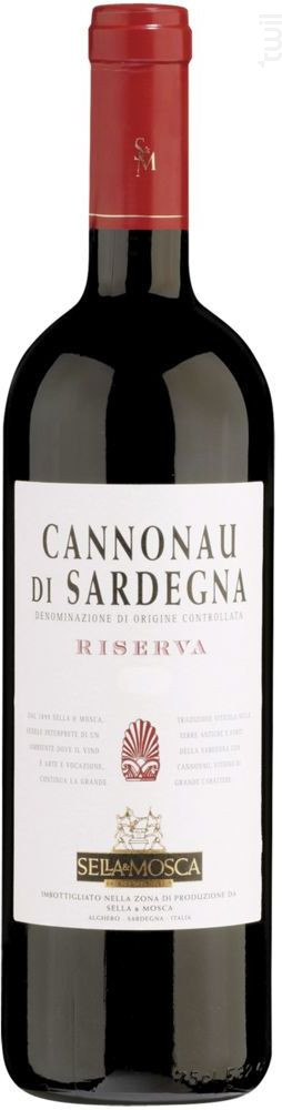 Cannonau Di Sardegna Riserva Sella & Mosca Vin Rouge●Cannonau di Sardegna DOC 2020 75cl