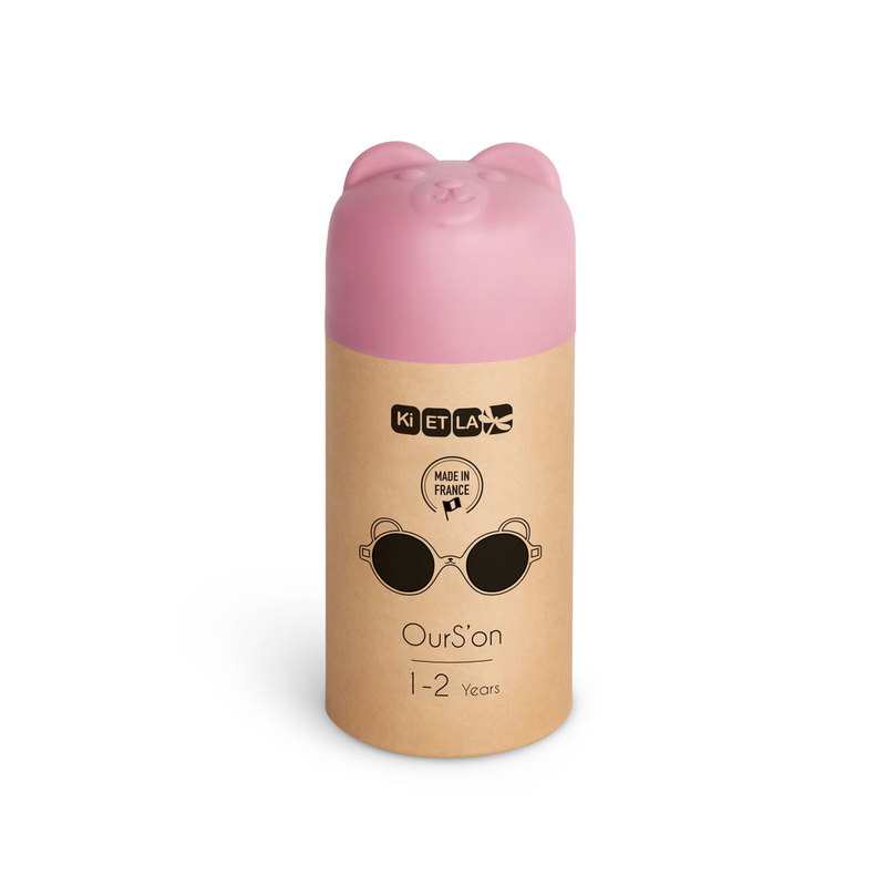 Lunettes de soleil 1-2 ans Ourson rose Ki et La