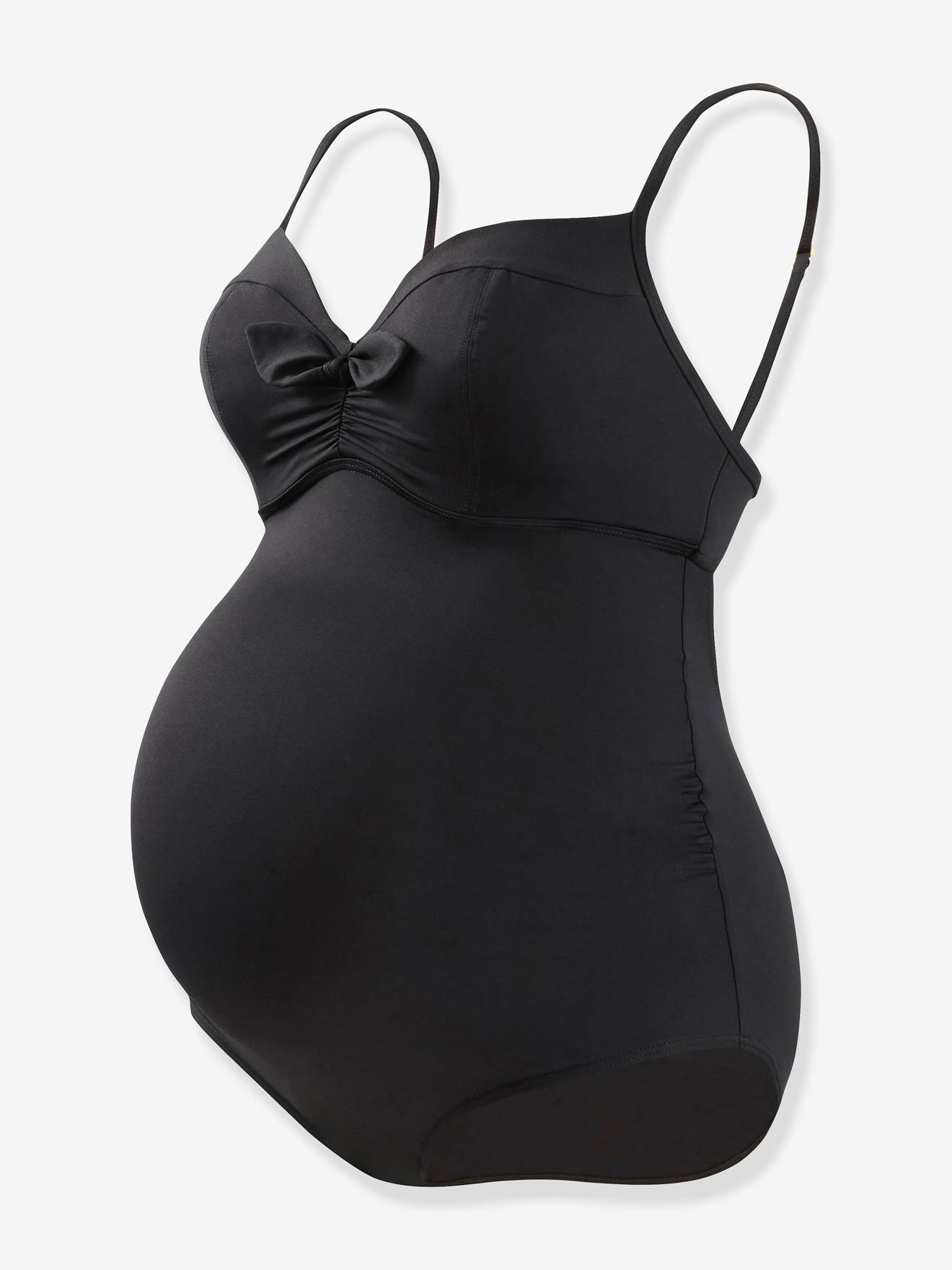 Maillot de bain de grossesse avec armatures Monaco CACHE COEUR noir