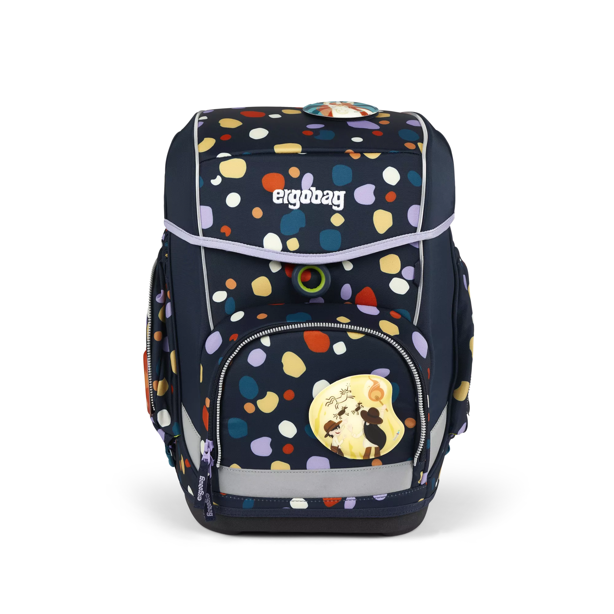 ergobag Schulranzen Set Bärnsteinhöhle