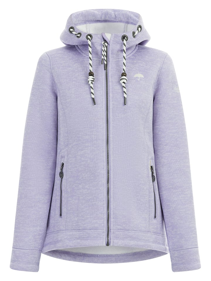 Schmuddelwedda Fleecejacke in Lila günstig kaufen