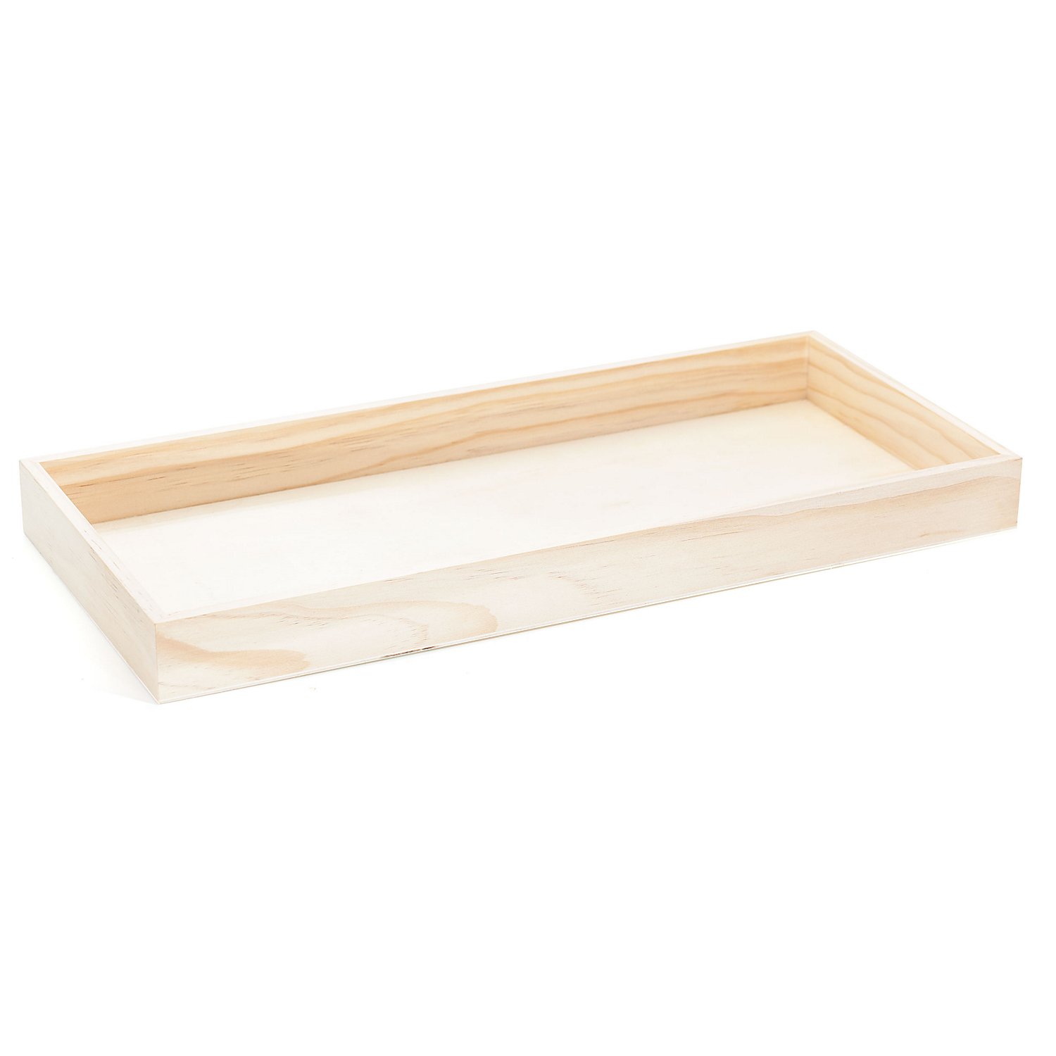 Tablett aus Holz, 45 x 20 x 4 cm